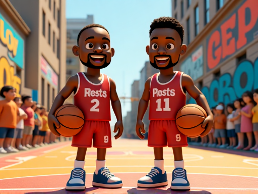 Fun Hoops: Legends Battle